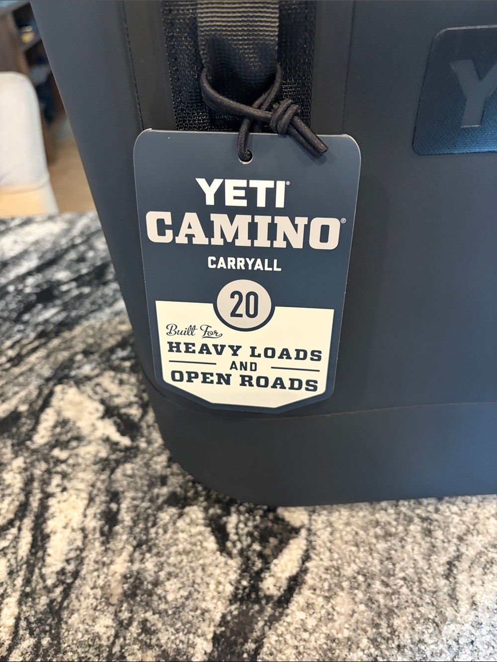 Yeti Black Duffel Tote Bag - Picture 2 of 9
